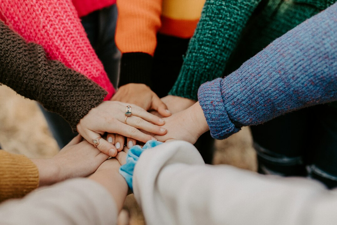 diverse people in community