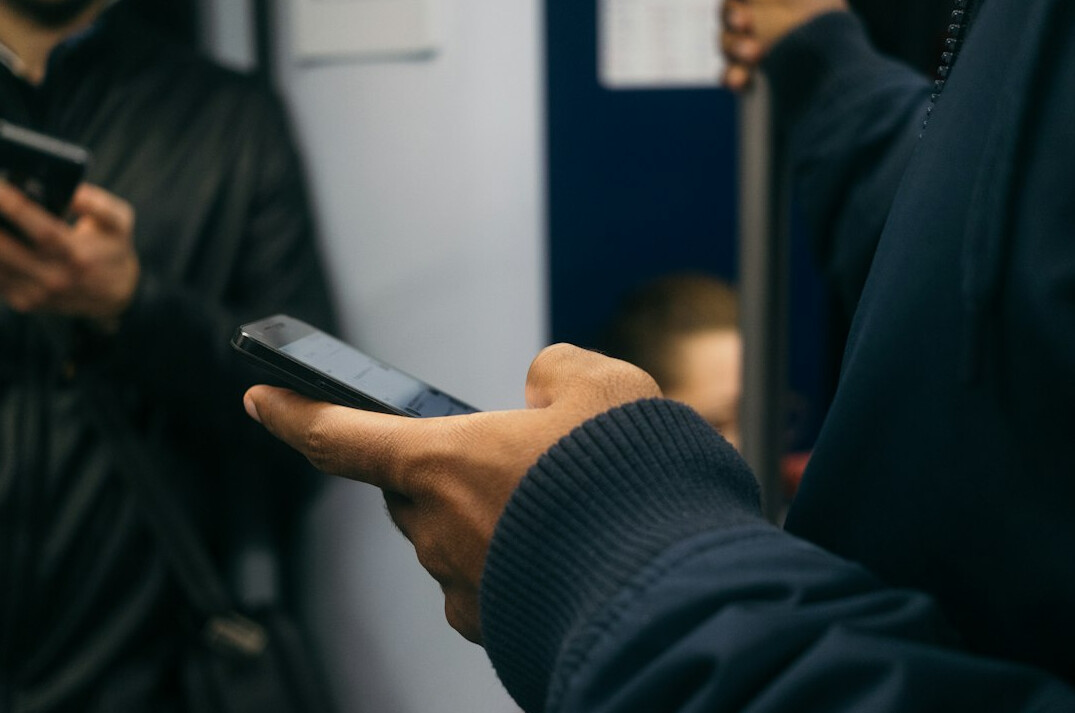 people scrolling on smartphones
